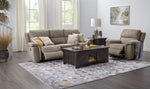 Roarke Reclining Sofa - Silver Grey