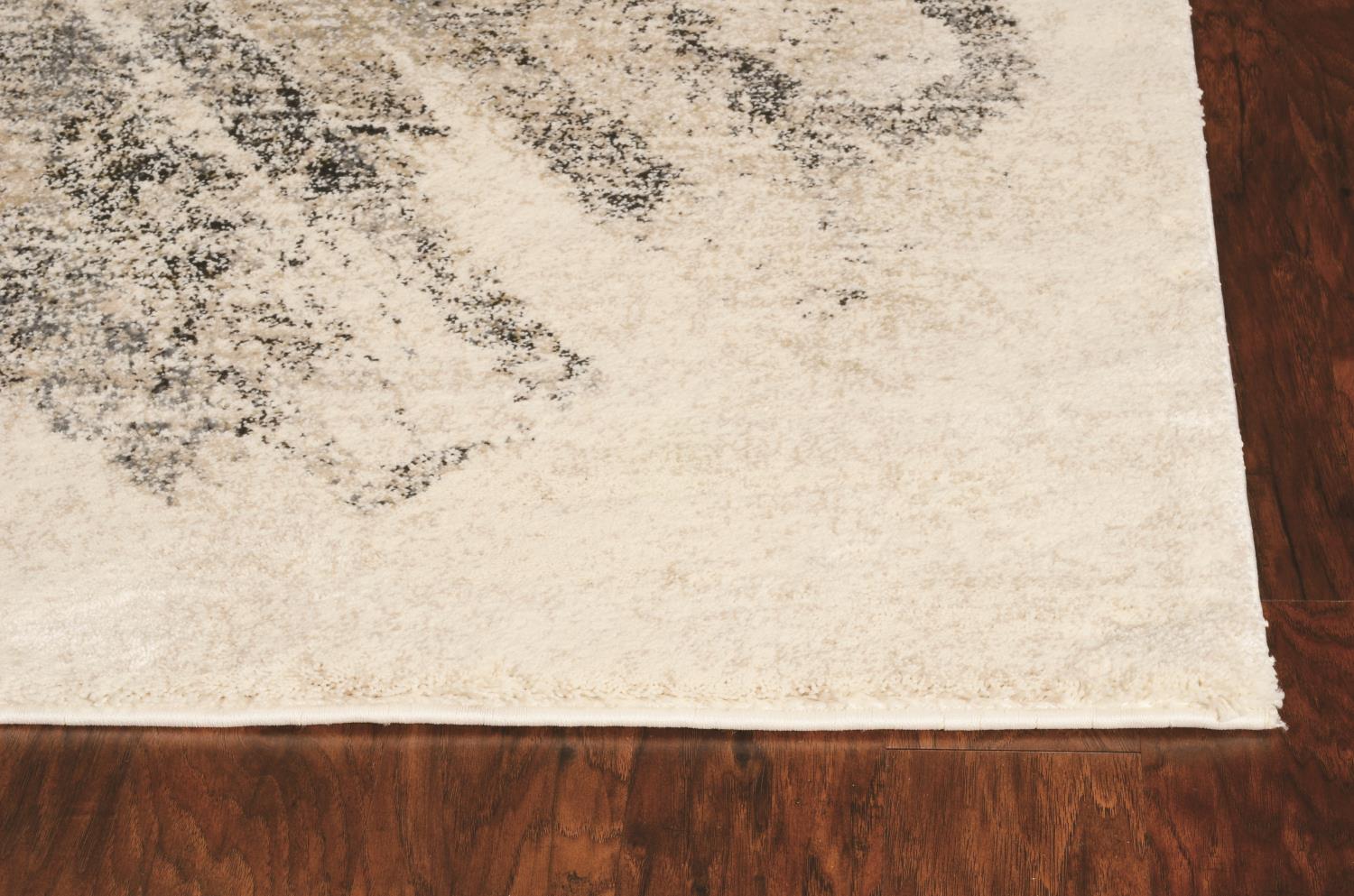 Harris III 8'10" x 13' - Ivory/Grey Area Rug