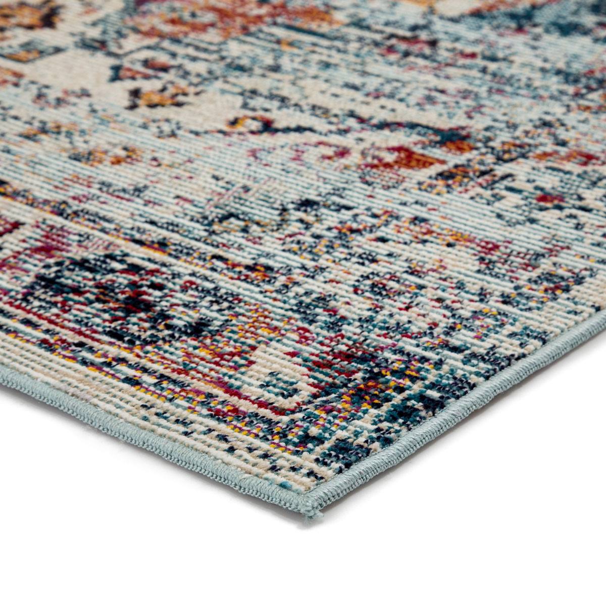 Lelouda II Area Rug - 4' X 5'8" - Multi/Blue