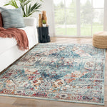 Lelouda II Area Rug - 4' X 5'8" - Multi/Blue