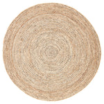 Lagkada I Area Rug - 6' Round - Beige/Grey