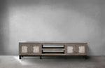 Cosala 93" TV Stand - Grey