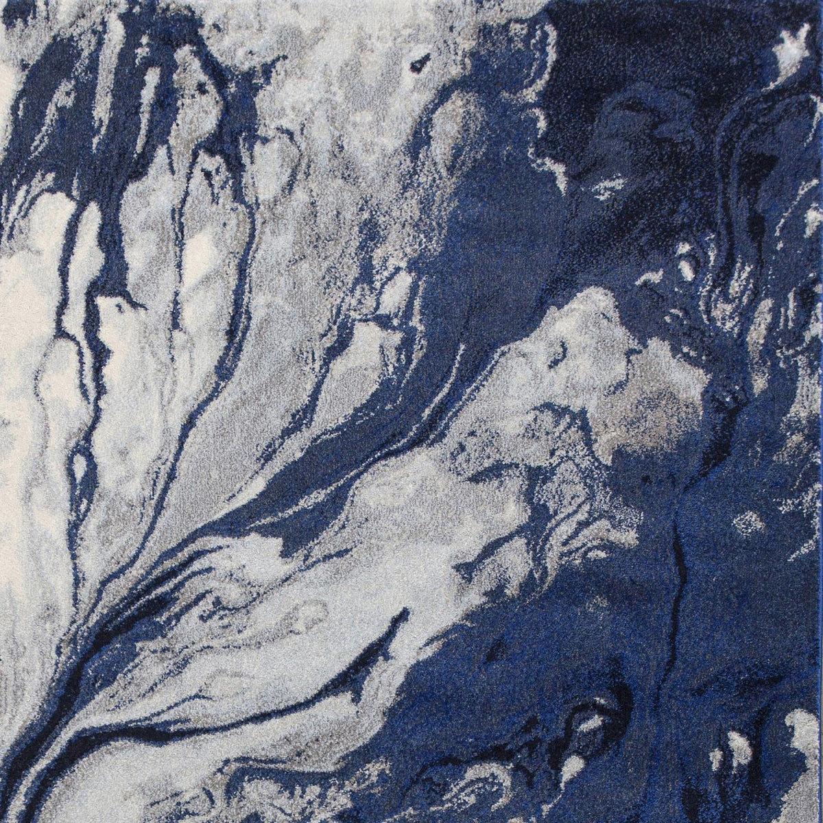 Iconic I 9'10" x 13'2" - Blue Area Rug