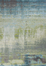 Iconic V 5'3" x 7'7" - Blue/Green Area Rug