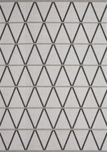 Jasper Trellis 5'3" X 7'7" Outdoor Area Rug - Grey