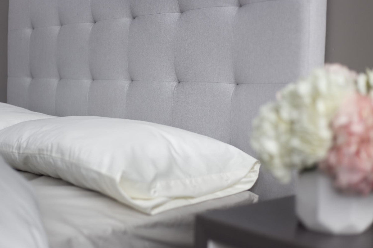 Ayothaya Upholstered Platform King Bed - Horizon Grey