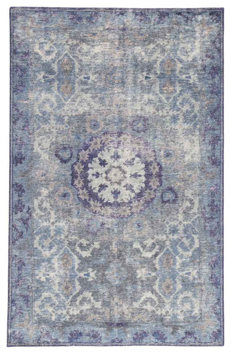 Leonidou II Area Rug - 9' X 13' - Blue/Grey