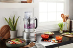 KitchenAid® Contour Silver 13-Cup Food Processor with Dicing Kit - KFP1319CU