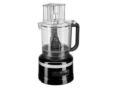 KitchenAid Robot culinaire 13 tasses avec trousse de tranchage en dés noir mat KFP1319BM