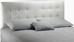 Lombardi Queen Headboard - White