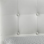 Lombardi Queen Headboard - White