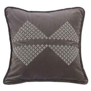 Opico Velvet Decorative Pillow - Grey