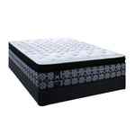 Sealy Posturepedic® Plus Sterling Series - Milana Plush Euro Pillowtop Queen Mattress and Boxspring Set