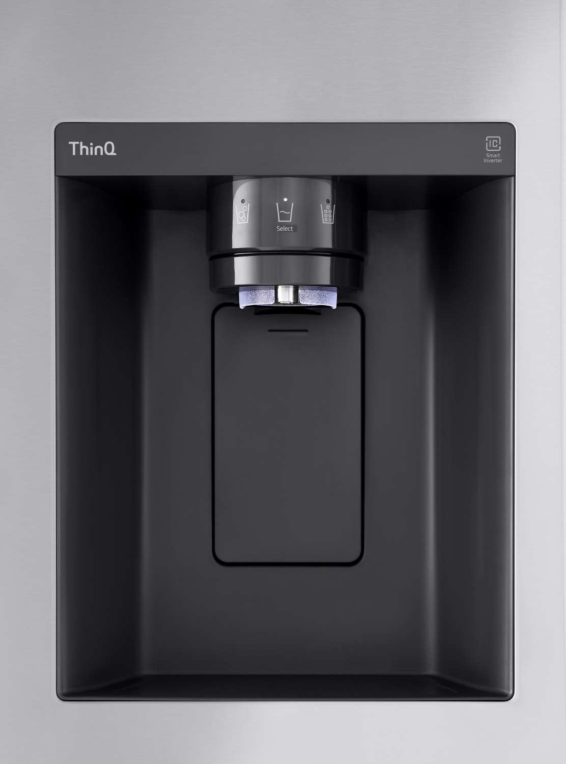 LG 26 cu. ft. Smart Counter-Depth MAX™ Stainless Steel French Door Refrigerator - LRFXC2606S