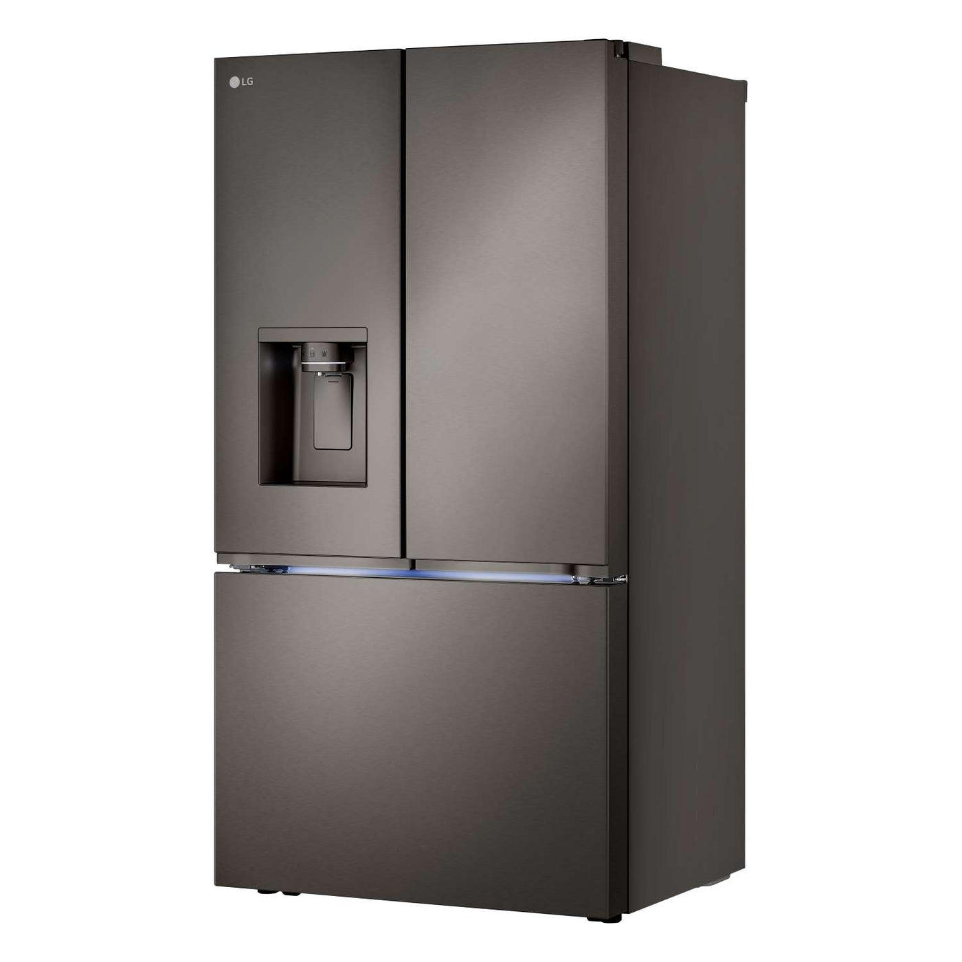 LG STUDIO 26 cu. Réfrigérateur encastrable intelligent côte à côte avec  distributeur d'eau