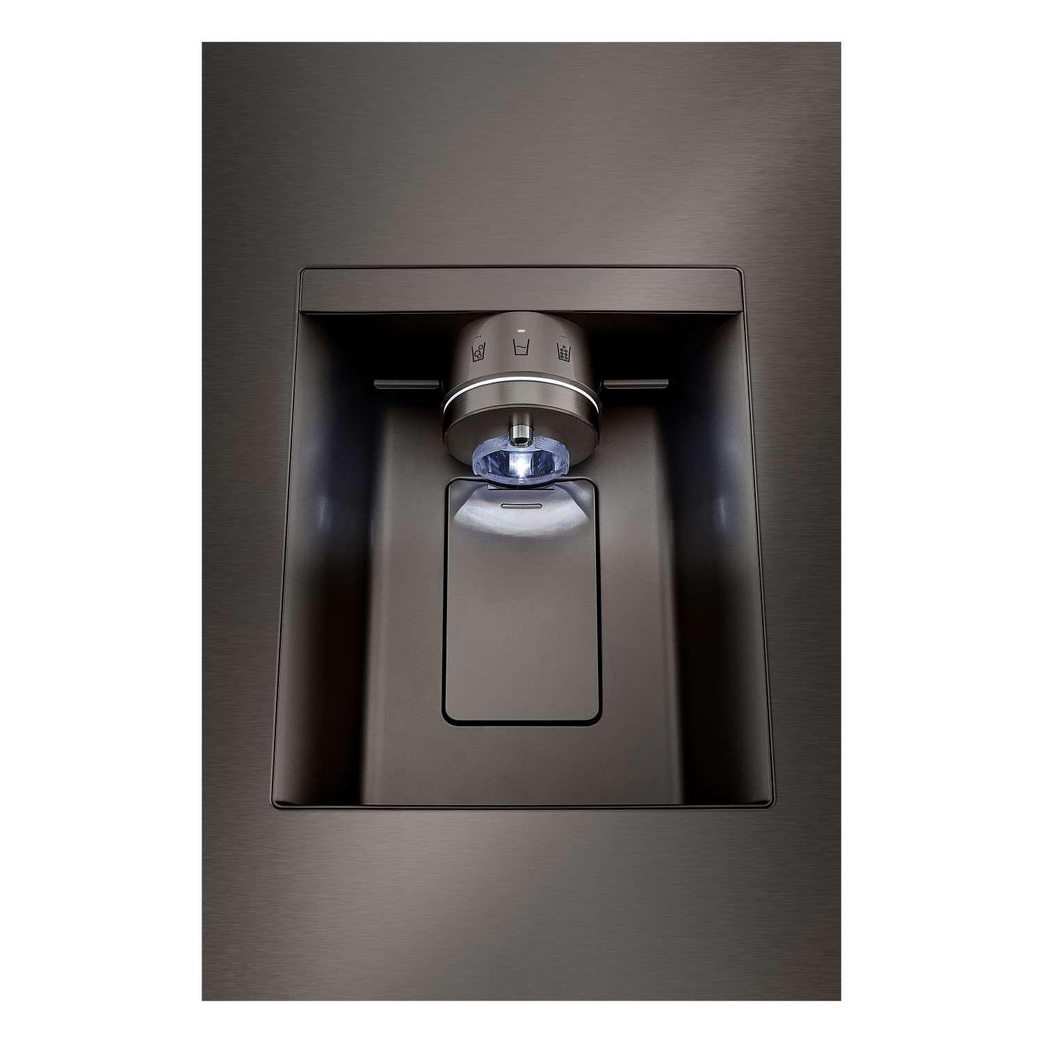 LG 35.75" 26 Cu. Ft. Black Stainless Steel Smart Counter-Depth MAX™  French Door Refrigerator with Four Types of Ice - LRYXC2606D