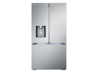 LG Réfrigérateur intelligent 26,0 pi³ avec porte à 2 battants à profondeur de comptoir MAX avec quatre type de glace acier inoxydable LRYXC2606S