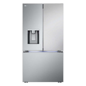 LG Réfrigérateur intelligent 26,0 pi³ avec porte à 2 battants à profondeur de comptoir MAX avec quatre type de glace acier inoxydable LRYXC2606S