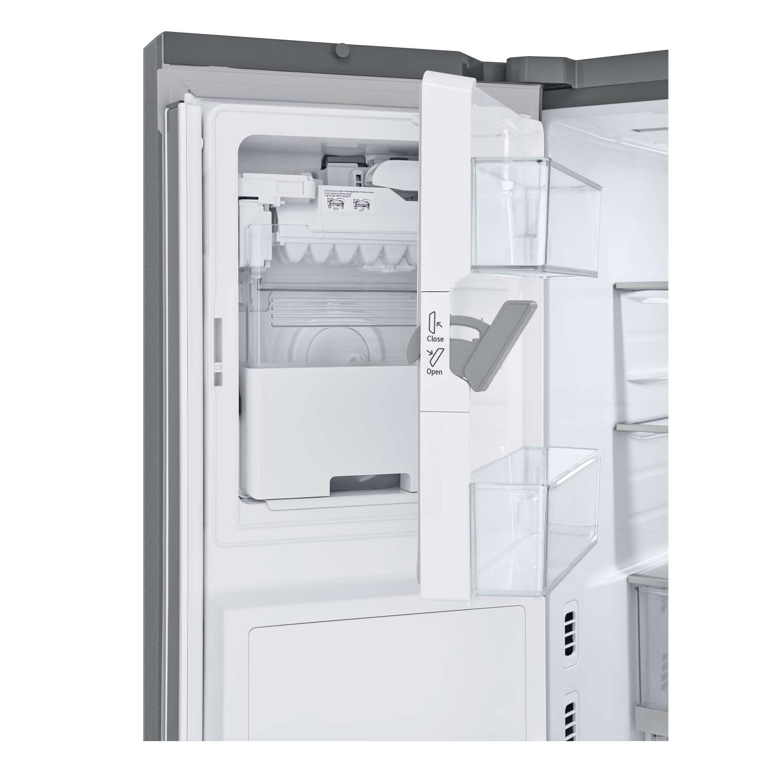 LG 35.75" 26 Cu. Ft. Stainless Steel Smart Counter-Depth MAX™ French Door Refrigerator with Four Types of Ice - LRYXC2606S