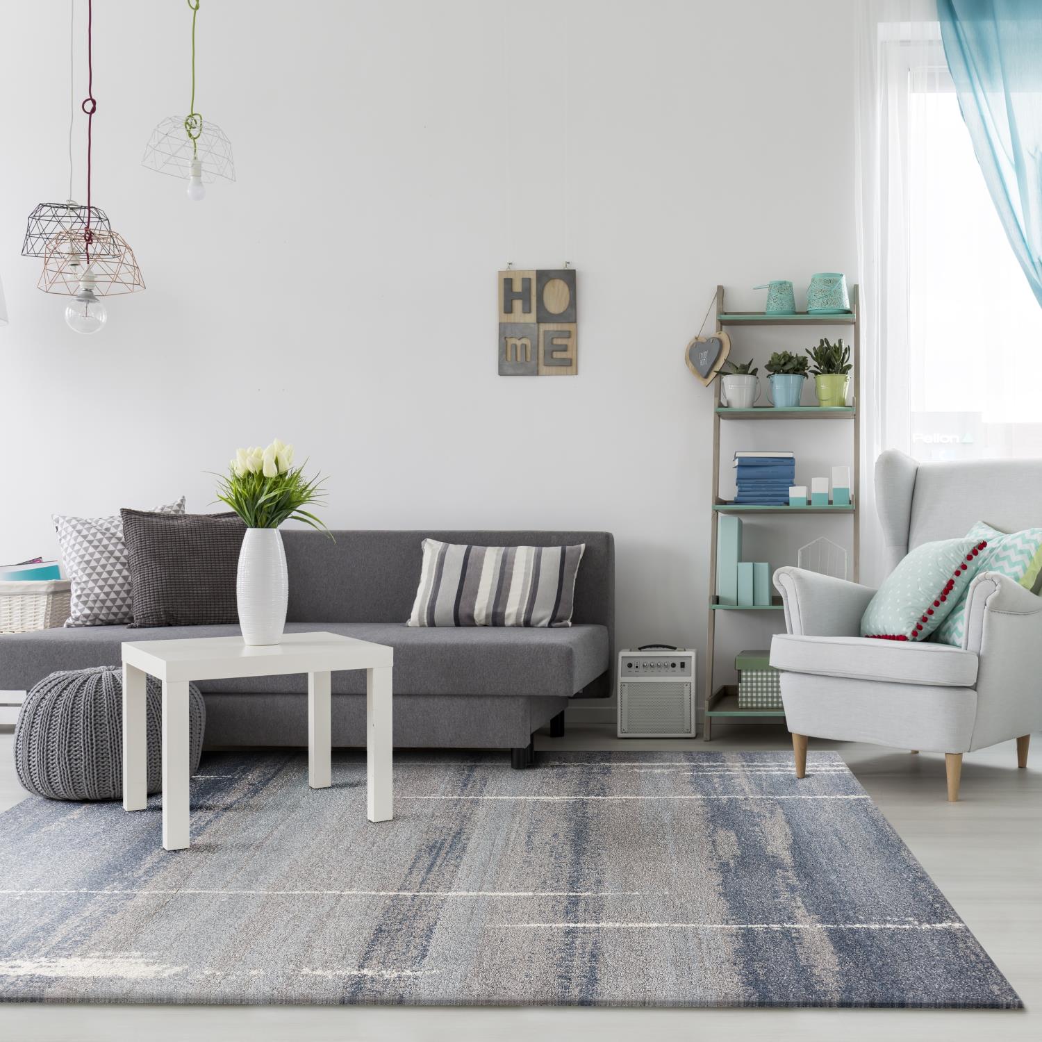 Leisure I 7'10"X 10'10" - Blue Area Rug