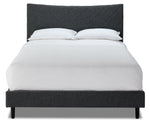 Lawrence 3-Piece Queen Bed - Dark Grey