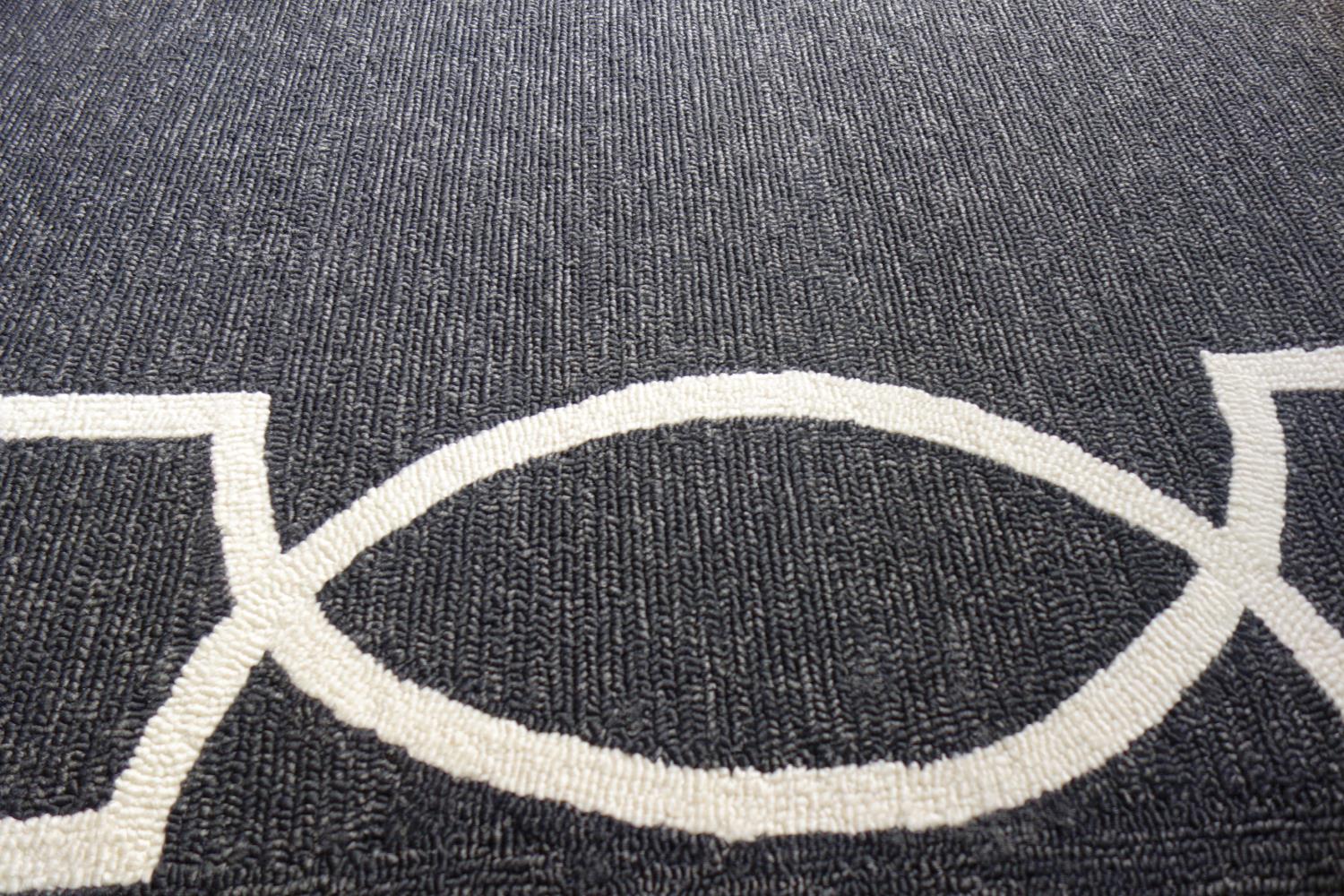 Humbolt VIII 7' - Onyx Round Area Rug