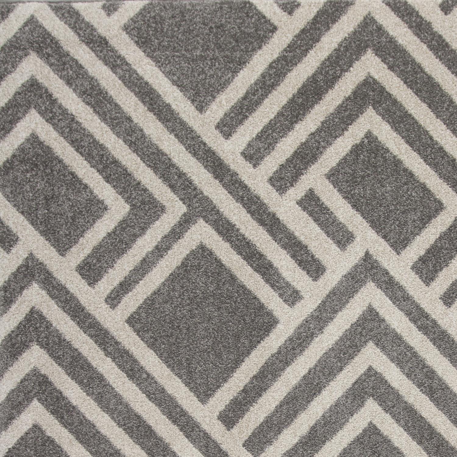 Lucious III 7'7" x 10'10" - Grey Area Rug