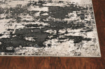 Lacie II 9'10" x 13'2" - Silver Charcoal Area Rug