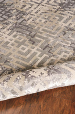 Lacie IV 6'7" x 9'6" - Sand Silver Area Rug