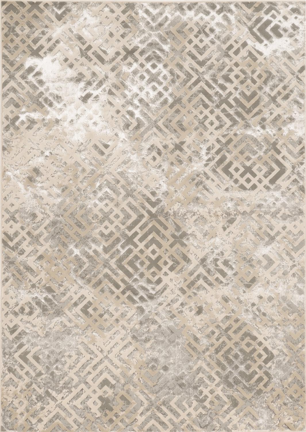Lacie IV 6'7" x 9'6" - Sand Silver Area Rug