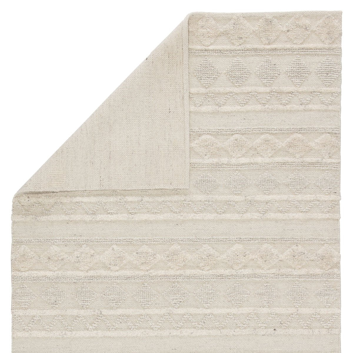 Egialias Area Rug - 8'10" X 12' - Ivory/Light Grey