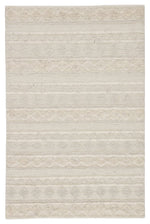 Egialias Area Rug - 8'10" X 12' - Ivory/Light Grey