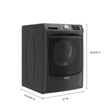 Maytag Volcano Black Front Load Washer with Extra Power and 16-Hr Fresh Hold® (5.5 cu. ft.) - MHW6630MBK