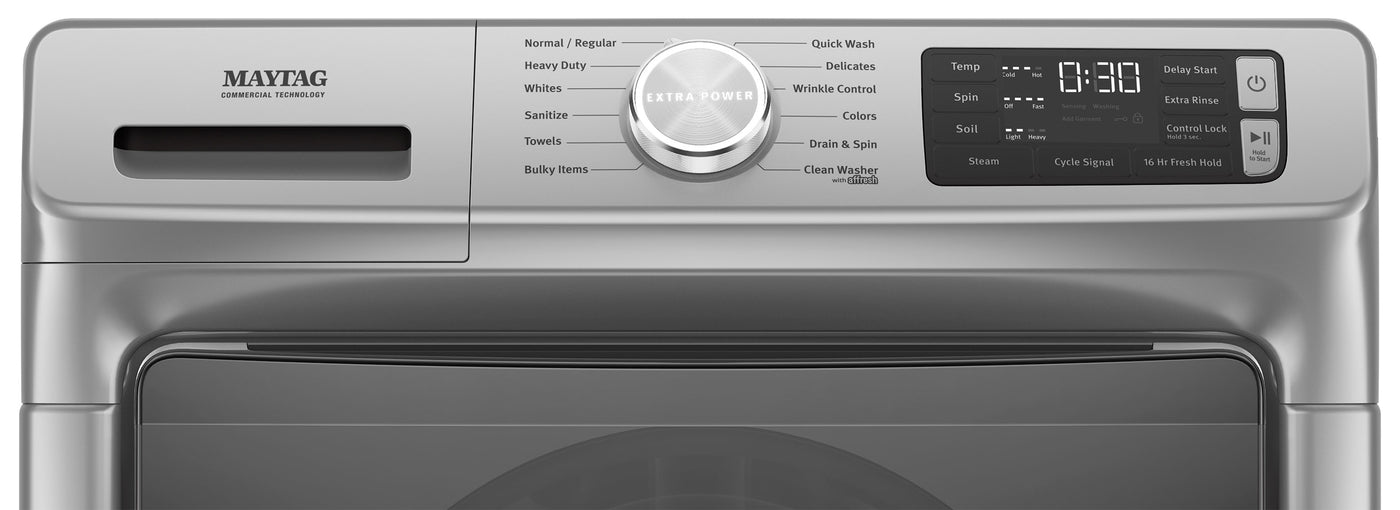 Maytag Metallic Slate Front Load Washer (5.5 cu.ft.) - MHW6630HC
