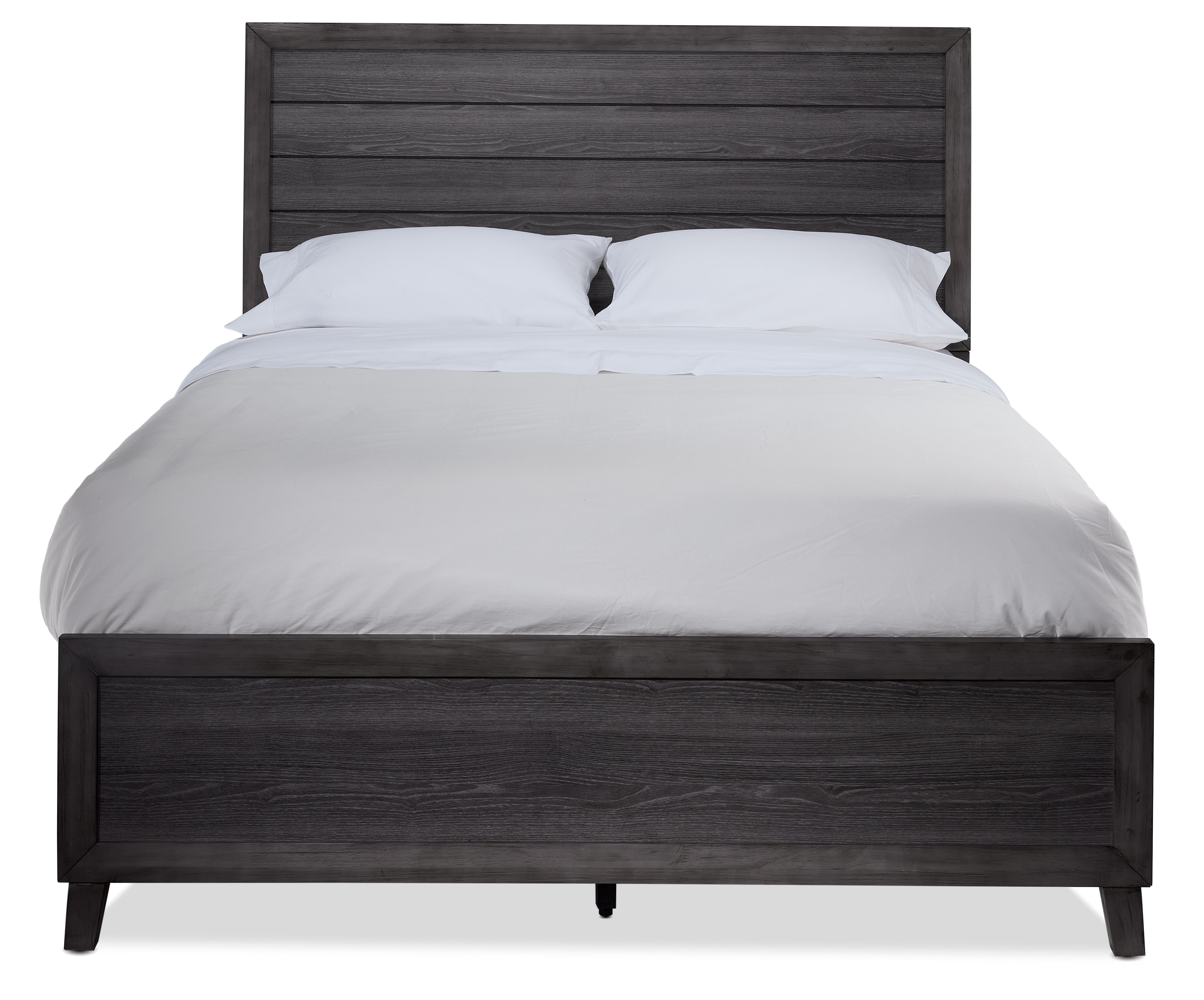 Miller 3-Piece Queen Panel Bed - Grey