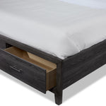 Miller 3-Piece Queen Storage Bed - Grey