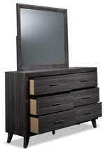 Miller 6-Piece Queen Panel Bedroom Package - Grey