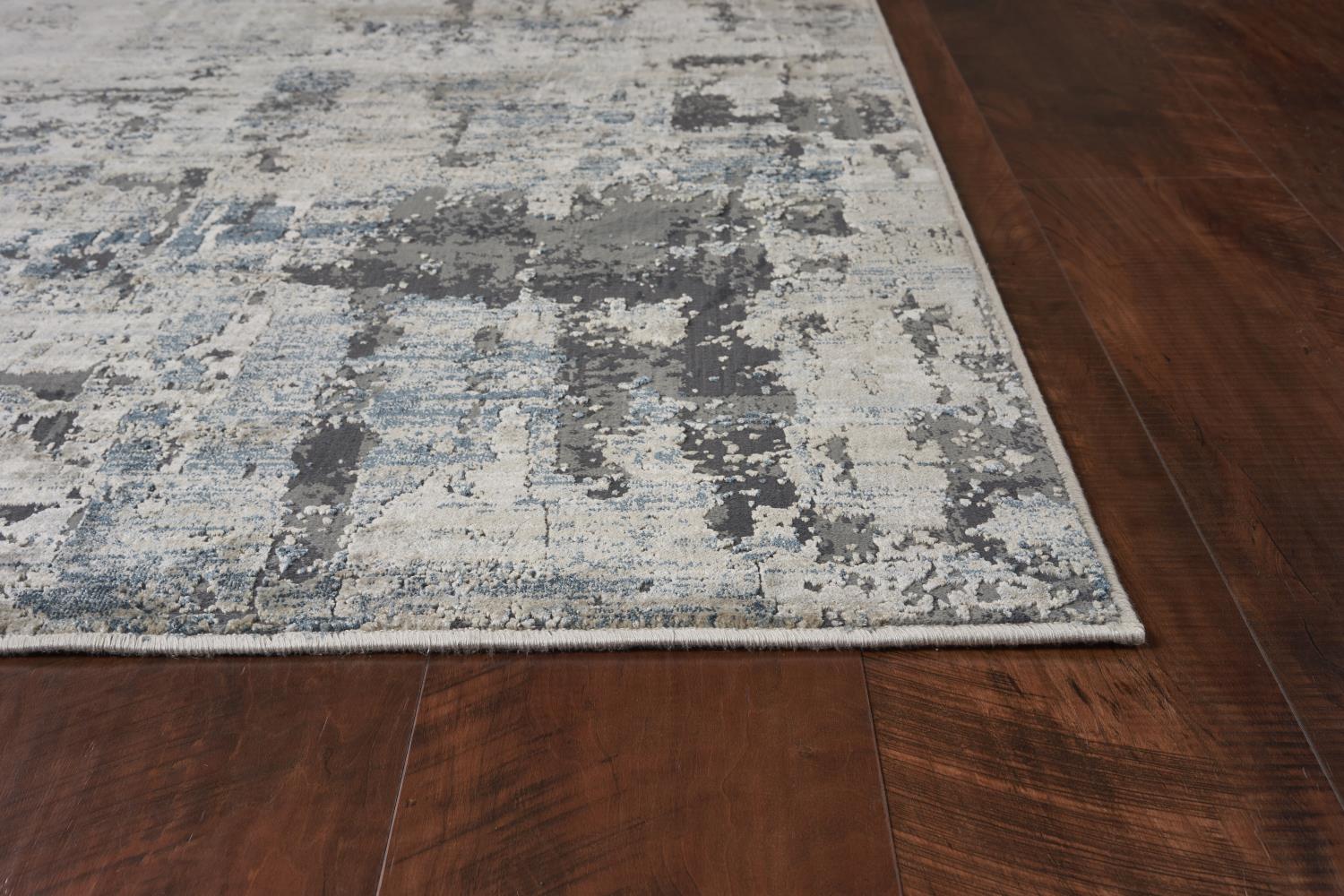 Madera II 5'3" x 7'7" - Ivory/Teal Area Rug
