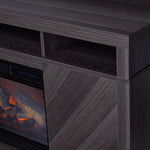 Morado Bay Fireplace TV Stand - Grey