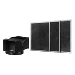 Samsung Black 5000 Series Hood Recirculation Kit - NK-AF020FNB/AA