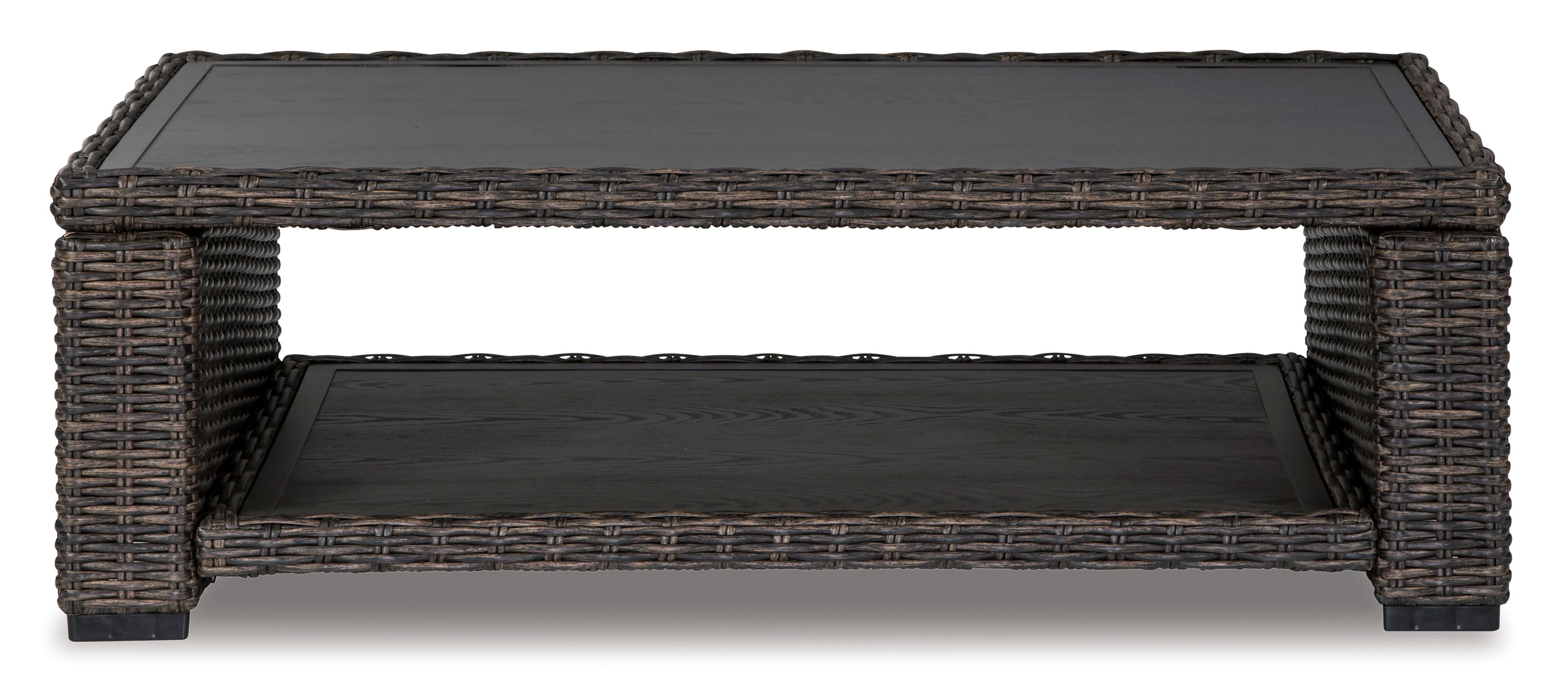 Grasson Lane - Outdoor Cocktail Table - Brown