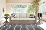 Beachcroft - Outdoor Sofa - Beige, Brown