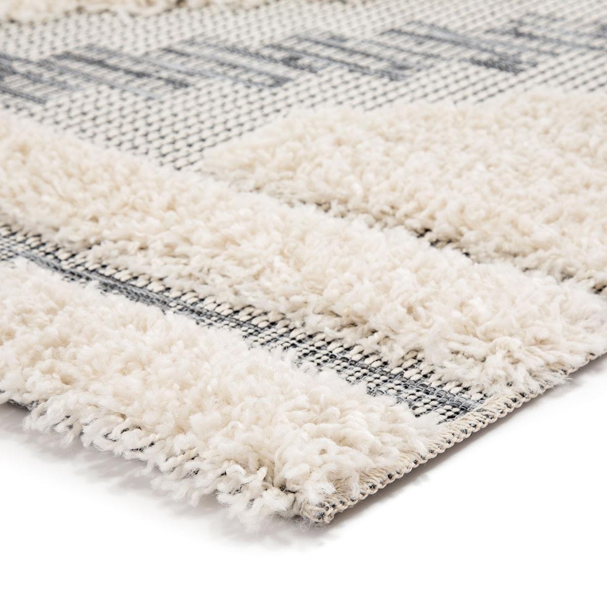 Kalchantos IV Area Rug - 5'3" X 7'6" - Grey/Cream