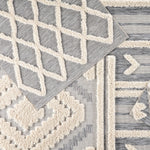 Kalchantos IV Area Rug - 5'3" X 7'6" - Grey/Cream