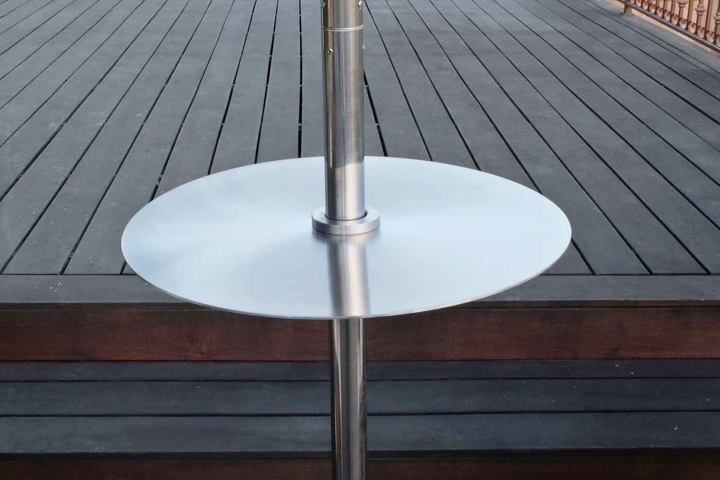 Koror 1500W (Permasteel) Stainless Steel Electric Patio Heater with Table