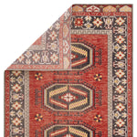 Mikras VIII Area Rug - 5' X 7'6" - Red/Yellow