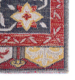 Mikras VIII Area Rug - 5' X 7'6" - Red/Yellow