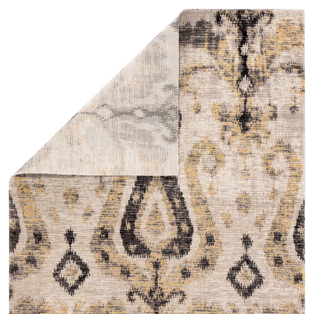 Mikras XIV Area Rug - 8'10" X 12' - Grey/Yellow