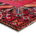 Mikras X Area Rug - 7'6" X 9'6" - Red/Black