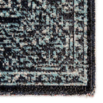 Mikras III Area Rug - 7'6" X 9'6" - Blue/Black